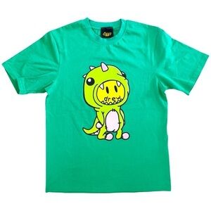 Drew House Dino Drew Hoodie Green Tee